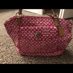 Authentic coach purse